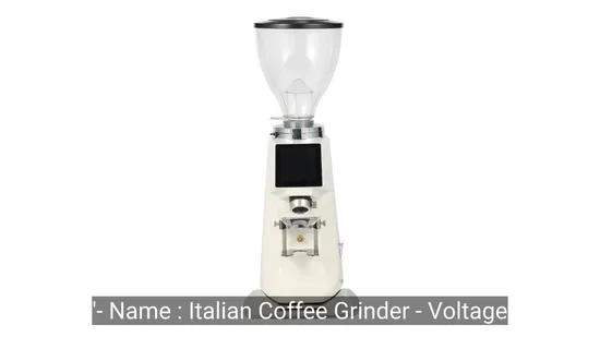 Moulin à café italien avec titane