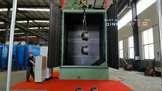 Grenailleuse à crochet automatique à succès pour pièces moulées de petite et moyenne taille