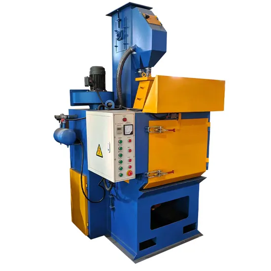 Grenailleuse à chenilles, petite grenailleuse à chargement et déchargement entièrement automatique