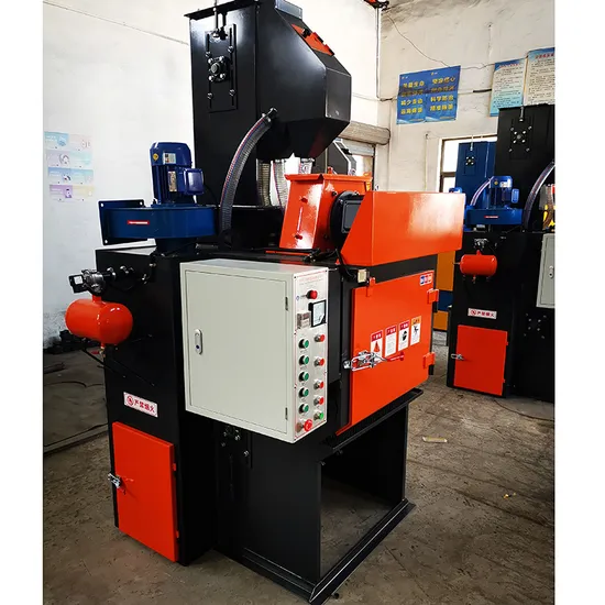 Personnalisez la machine de grenaillage à courroie à tambour Q324, petit équipement de nettoyage.