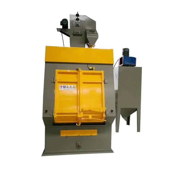 Grenailleuse de petite taille série Q32 avec grains d'acier abrasifs et grenailles d'acier