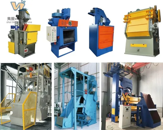 Grenailleuse à courroie en caoutchouc pour petits boulons à vis Q32 Abrator