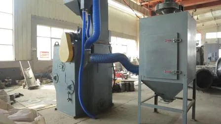 Petite machine à culbuter Grenailleuse à bande vibrante