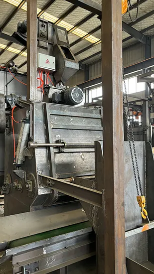 Grenailleuse à courroie vibrante modèle Q3210 pour le nettoyage de petites pièces