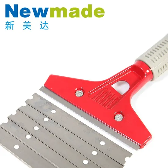 Outils de nettoyage robustes pour enlever le papier peint, les vitres, le plastique et les grattoirs à sol portatifs