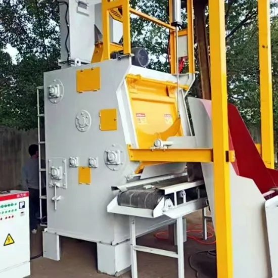 Grenailleuse à chenilles/grenailleuse à tambour/grenailleuse à tambour pour petites pièces