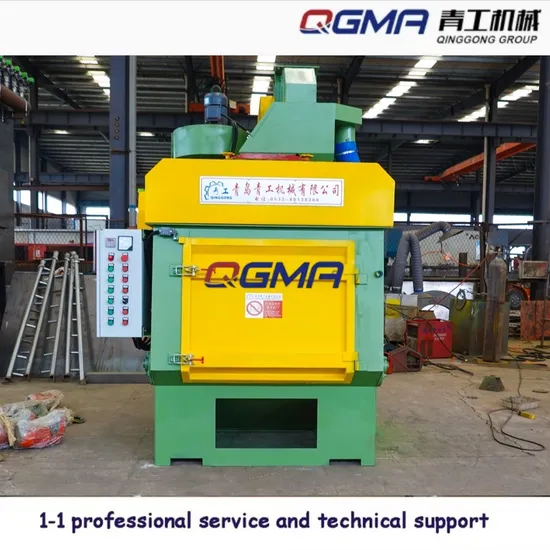 Grenailleuse à bande en caoutchouc robuste pour l'industrie